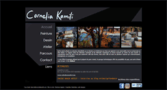 Desktop Screenshot of cornelia-komili.com