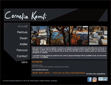 Tablet Screenshot of cornelia-komili.com